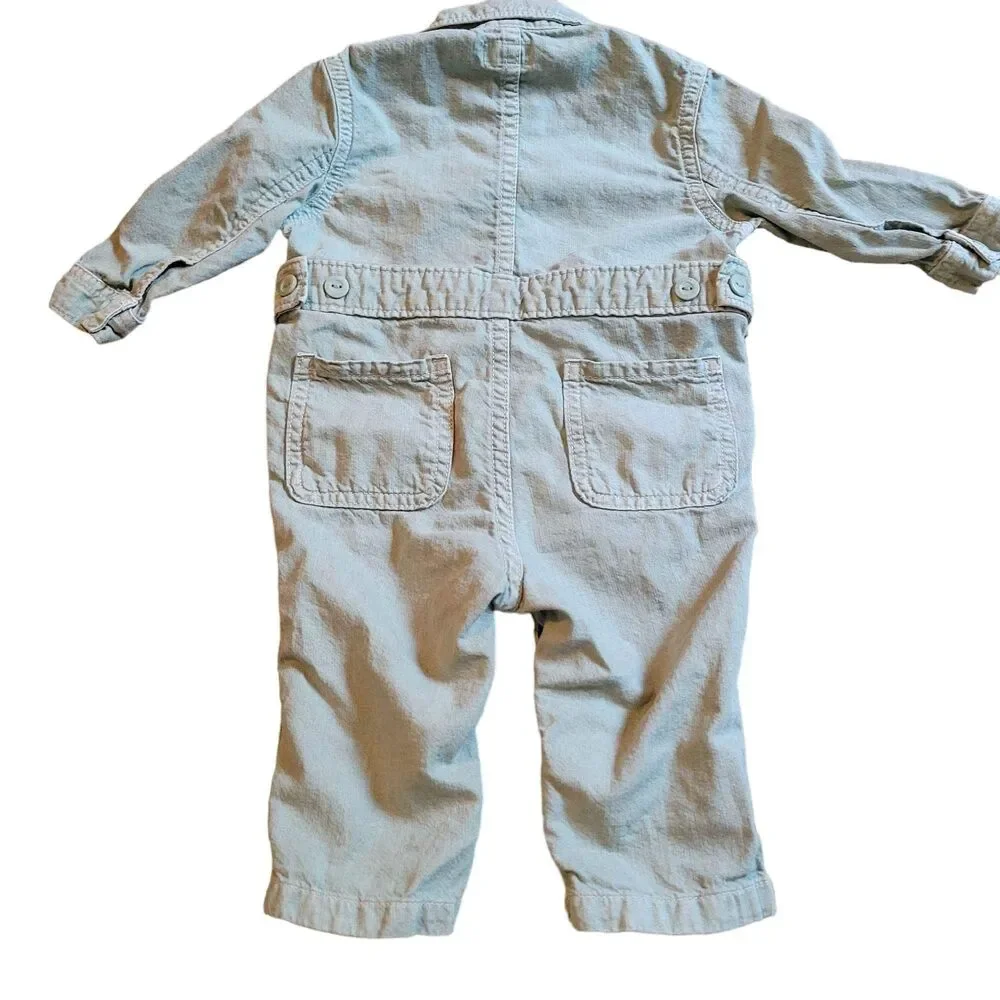 Girls Size 6-12 Months Gymboree overalls